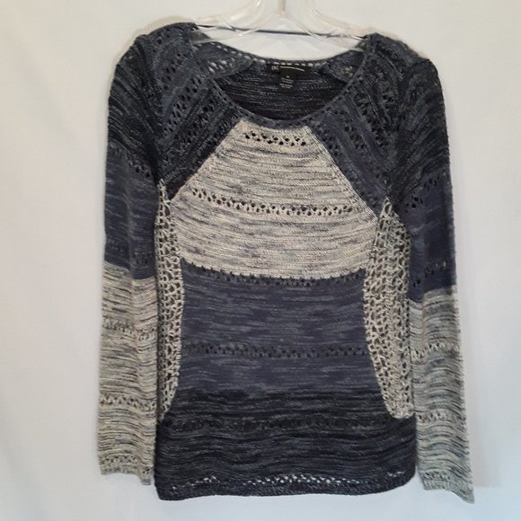 INC International Concepts Sweaters - Like New INC blue grey sweater